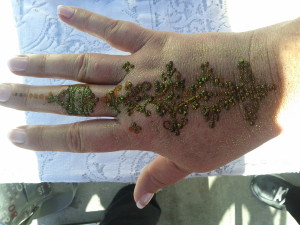 My henna tattoo Venice Beach