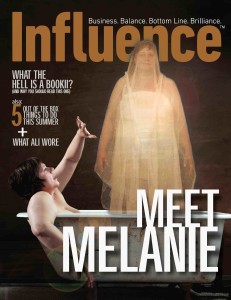 Influence Magazine Cover, Melanie Parish