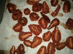 Making my own sun dried tomatoes
